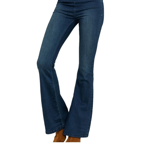 Free people 👖 wide leg flare - Picture 2 of 9